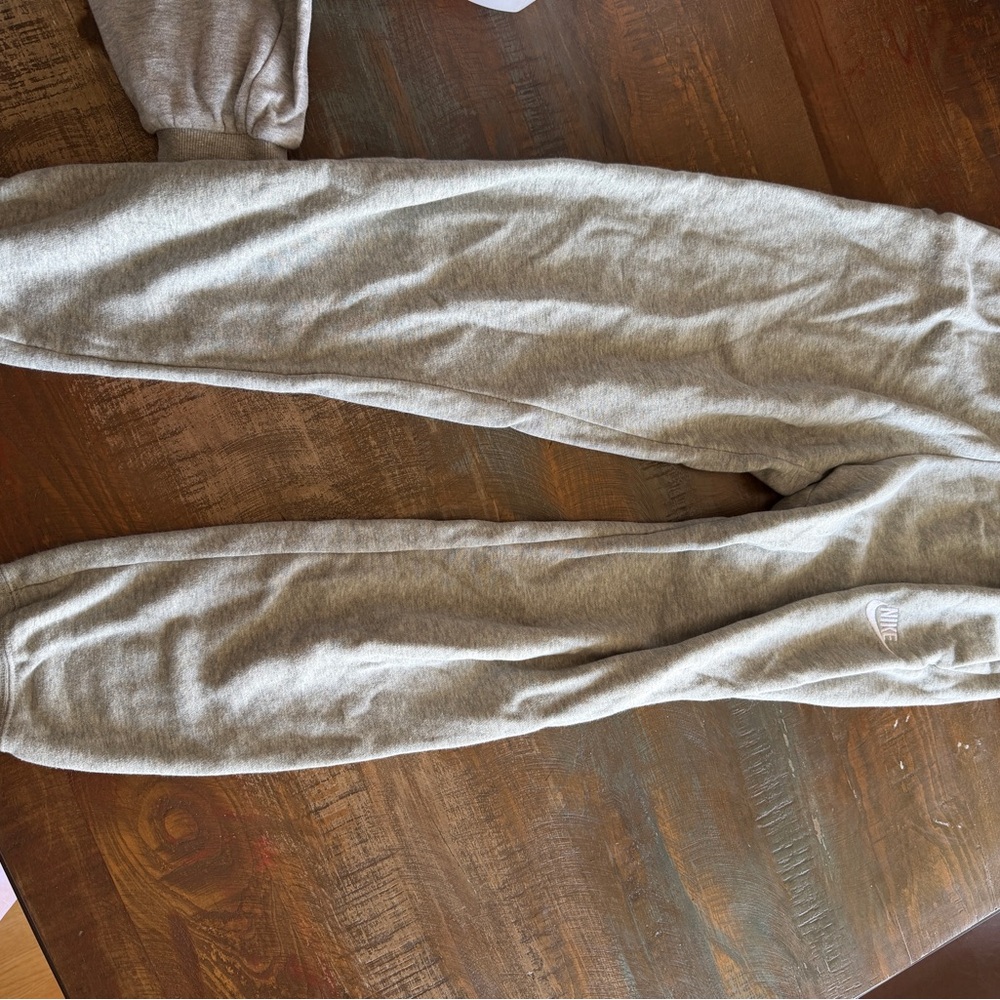 Nike Gray Track Pants Joggers